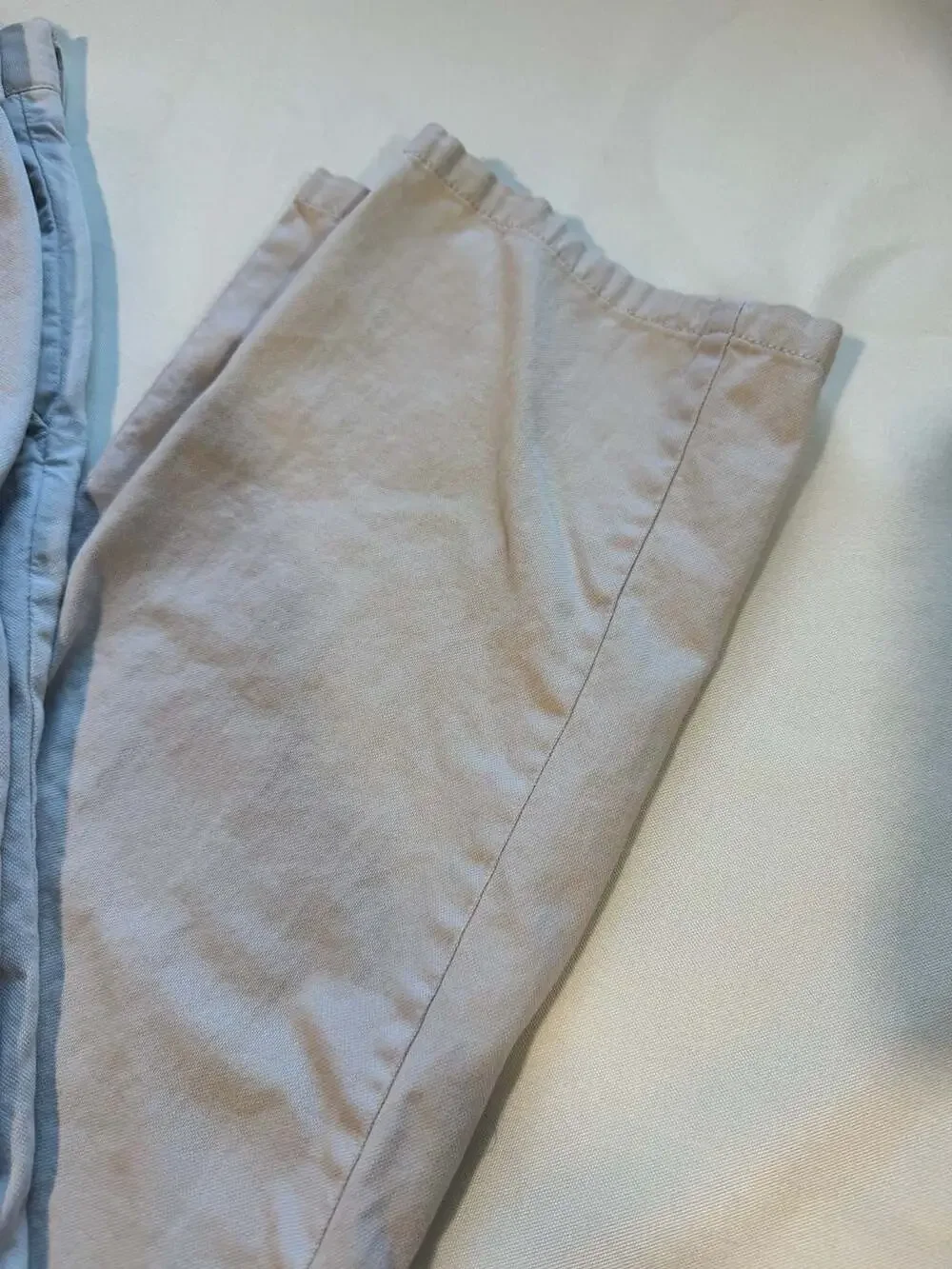 Johnnie-O Linen Blend Khaki Chino Pants 34x32 Preppy Golf Business Casual